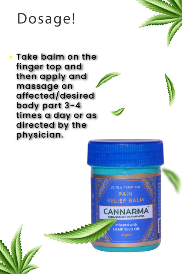 Cannarma Ultra Premium Hemp Pain Relief Balm - Image 3